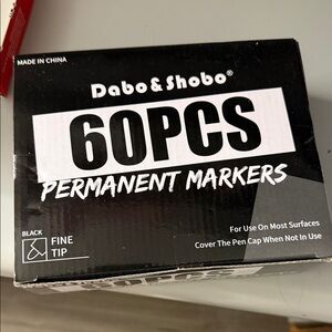 Dabo & Shobo 60PCS Permanent Markers